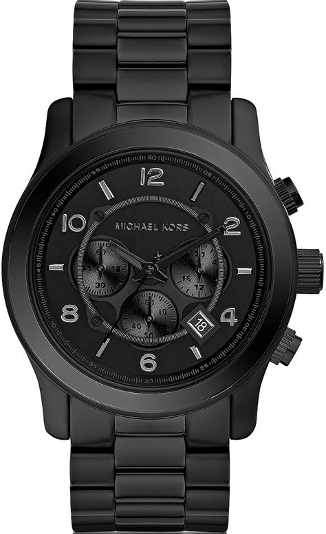 michael kors mk8157|michael kors chronograph black dial.